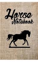 Horse Notebook