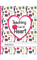 Teaching a Work of Heart: Weekly Planner