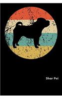 Shar Pei: Fun Diary for Dog Owners with Dog Stationary Paper, Cute Dog Illustrations, and More