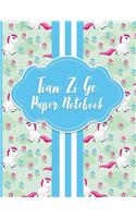 Tian Zi Ge Paper Notebook: (Tian Zi GE Paper Notebook)