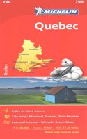Michelin Quebec Map