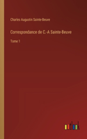 Correspondance de C.-A Sainte-Beuve