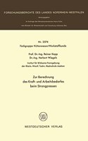 Zur Berechnung des Kraft- und Arbeitsbedarfes beim Strangpressen