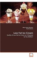 Low Fat Ice Cream