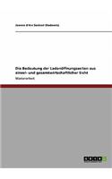 Bedeutung der Ladenöffnungszeiten aus einzel- und gesamtwirtschaftlicher Sicht