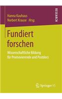 Fundiert Forschen