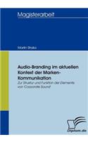 Audio-Branding im aktuellen Kontext der Marken-Kommunikation