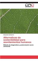 Alternativas de sostenibilidad para asentamientos humanos