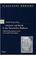 Literatur Und Musik in Der Klassischen Moderne