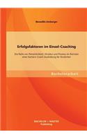 Erfolgsfaktoren im Einzel-Coaching