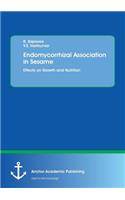 Endomycorrhizal Association in Sesame. Effects on Growth and Nutrition