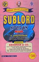 Sublord Speaks 3 in 1 [English]