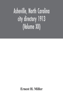 Asheville, North Carolina city directory 1913 (Volume XII)