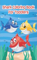 Shark Coloring Book For Toddlers