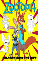 Zootopia Coloring Book For Kids