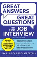 Great Answers, Great Questions for Your Job Interview, 2nd Edition