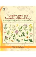 Quality Control and Evaluation of Herbal Drugs