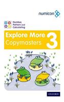 Numicon: Number, Pattern and Calculating 3 Explore More Copymasters: (Numicon)