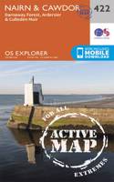 Nairn and Cawdor: (422 OS Explorer Active Map)