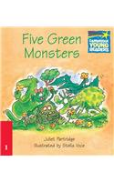 Five Green Monsters Level 1 ELT Edition
