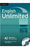 English Unlimited Elementary Self-Study Pack (Workbook with DVD-Rom)