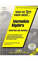 Intermediate Algebra