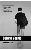 Before You Go