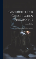 Geschichte Der Griechischen Philosophie