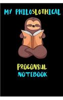 My Philoslothical Proconsul Notebook