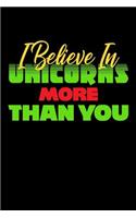 I Believe In Unicorns More Than You