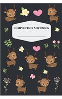 Deer Composition Notebook