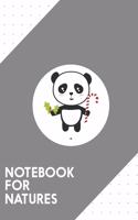 Notebook for Natures