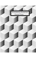 Engineering Isometric Graph Paper: Technical Drawing & Artwork Exercise Book & Equilateral Triangle Composition Technical Design Sketchbook Architecture & Landscaping & Workbook for D
