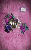 Notebook: Alice in Wonderland Art Cover Notebook For Mom, 8 x 10, 200 Pages Lined Paper For Writing Notebook, Perfect for Journaling, Note Taking or Diary