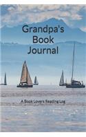 Grandpa's Book Journal: A Book Lovers Reading Log