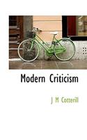 Modern Criticism