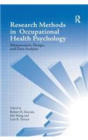 Research Methods in Occupational Health Psychology