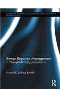 Human Resource Management in Nonprofit Organizations