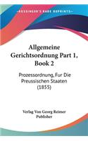 Allgemeine Gerichtsordnung Part 1, Book 2