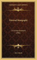 Universal Stenography