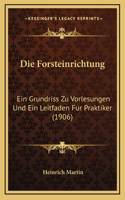 Die Forsteinrichtung