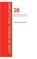 CFR 26, Part 1, §§ 1.61 to 1.139, Internal Revenue, April 01, 2017 (Volume 2 of 22)