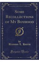 Some Recollections of My Boyhood (Classic Reprint)