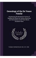 Genealogy of the De Veaux Family