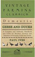 Domestic Geese And Ducks - A Complete And Authentic Handbook And Guide For Breeders, Growers And Admirers Of Domestic Geese And Ducks