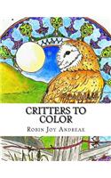 Critters to Color