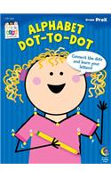 Alphabet Dot-To-Dot, Grade Prek