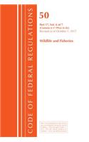 Code of Federal Regulations, Title 50 Wildlife and Fisheries 17.99 (a) to (h), Revised as of October 1, 2017: (Code of Federal Regulations, Title 50 Wildlife and Fisheries)