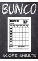 Bunco Score Sheets: 120 pages large number of pages, to enjoy more of your favorite dice game, the ideal gift for bunco players, bunco dice game, bunco score cards, bun