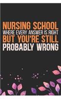 Nursing School Where Every Answer Is Right But You're Still Probably Wrong